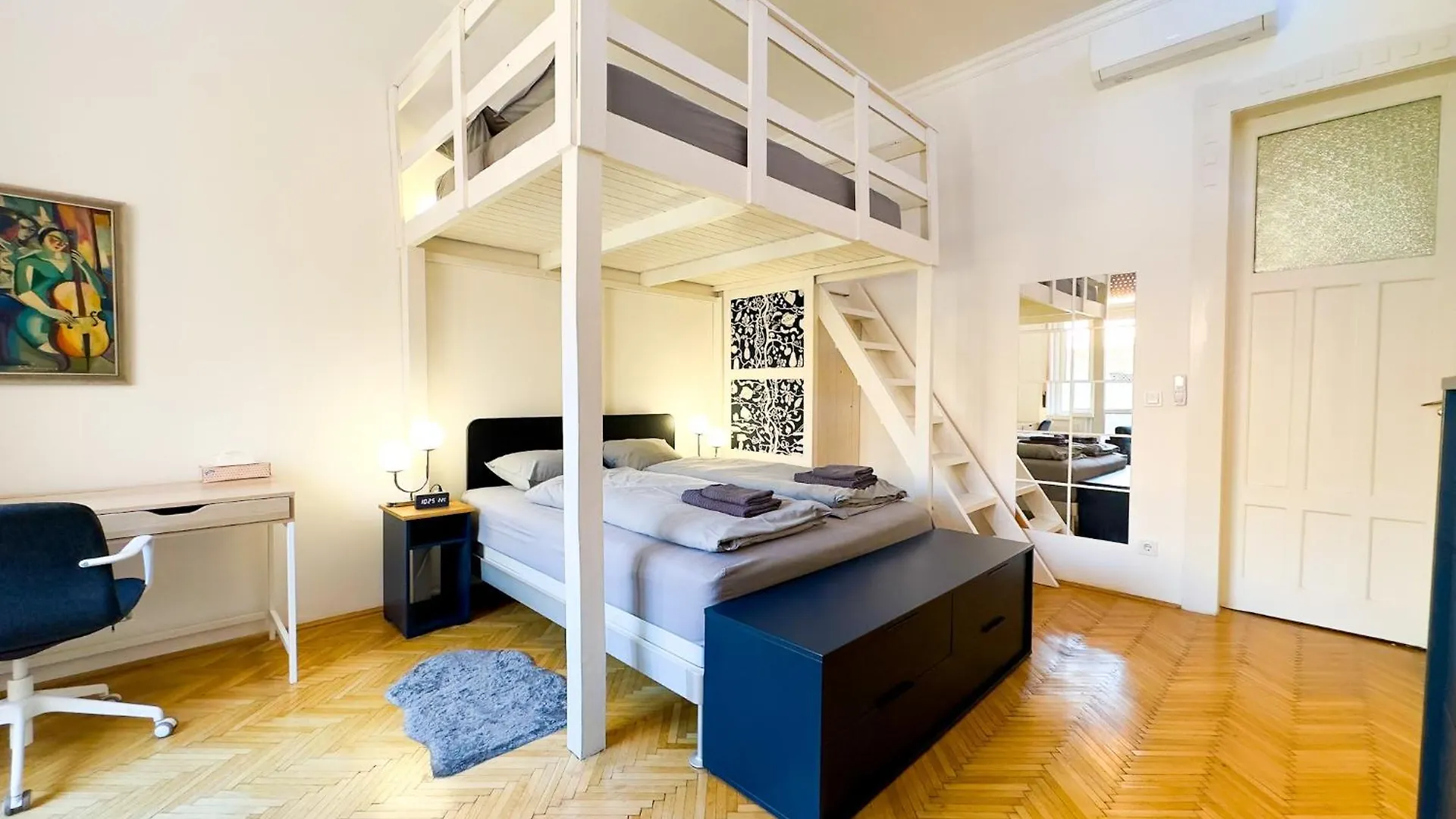 Spacious 4Br Oasis In Central Budapest - Bp Sky דירה