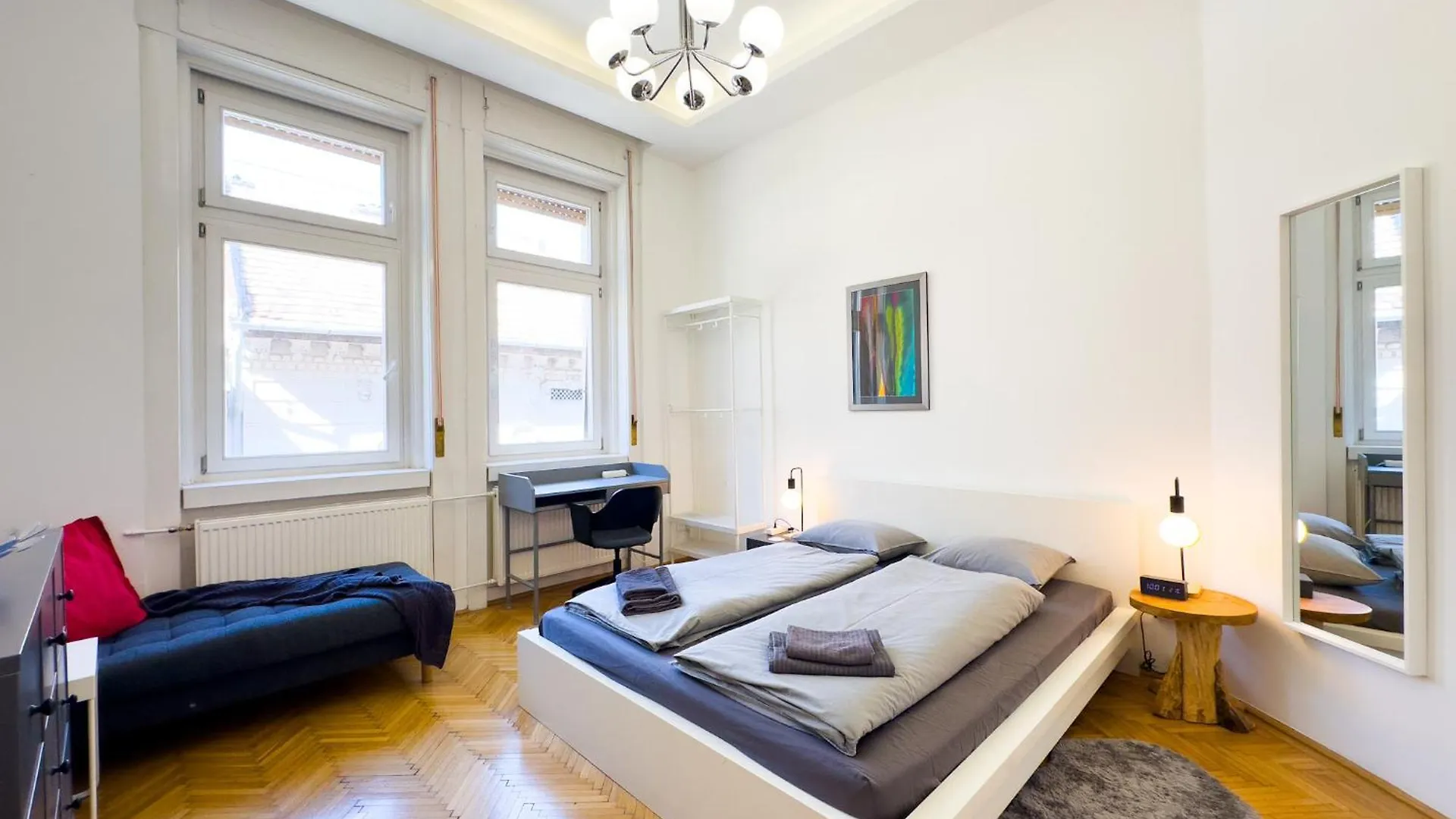 דירה Spacious 4Br Oasis In Central Budapest - Bp Sky